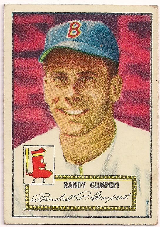1952 Topps #247 Randy Gumpert  EX/MT+  