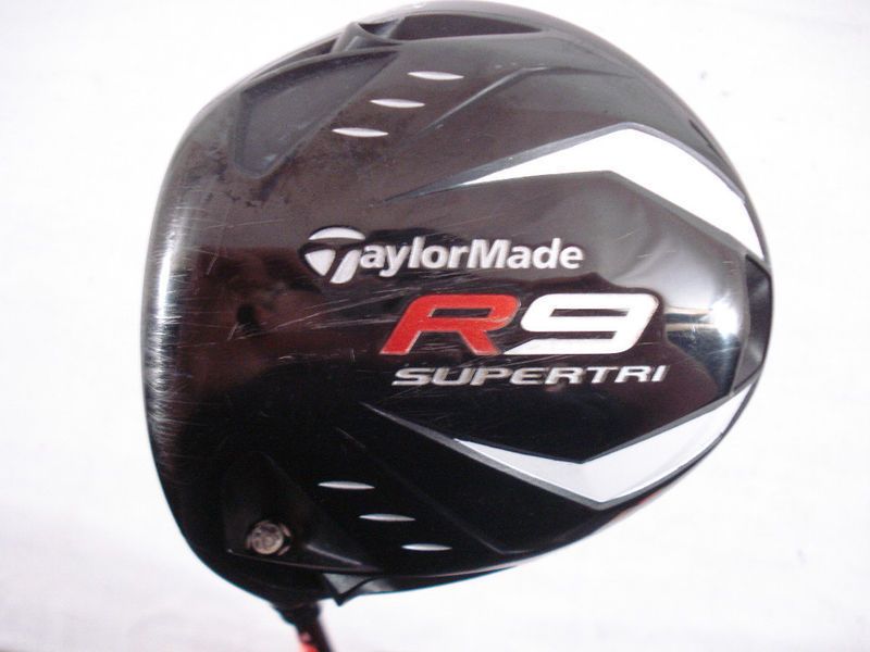 LEFTY TAYLORMADE R9 SUPERTRI 10.5* DRIVER FUJIKURA MOTORE STIFF FLEX 