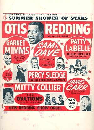 OTIS REDDING 1966 SHOWER OF STARS TOUR PROGRAM BOOK  