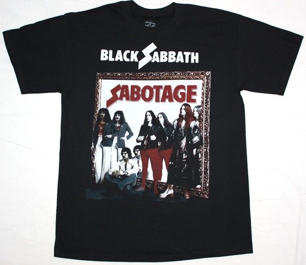 BLACK SABBATH SABOTAGE75 DEEP PURPLE OZZY OSBOURNE DIO S XXL NEW 