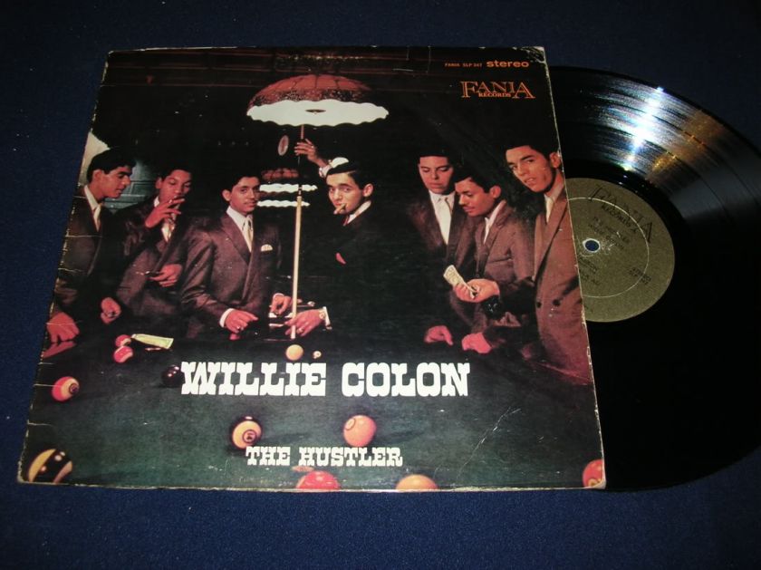 WILLIE COLON The Hustler FANIA ORIG GUAGUANCO SALSA Lp GOLD HEAR 