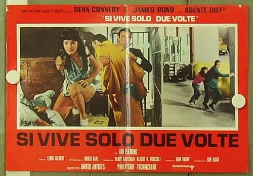 YOU ONLY LIVE TWICE  JAMES BOND 007   SEAN CONNERY   Great Rare 