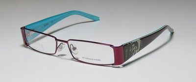 NEW DIESEL 0092 53 15 135 PURPLE/BURGUNDY/BLUE EYEGLASSES/GLASSES 