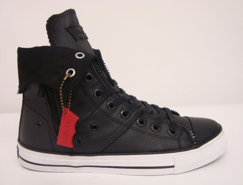   ZIP EX HI CT TWLL MENS SHOES BLACK 514751 06A SELECT SIZE  