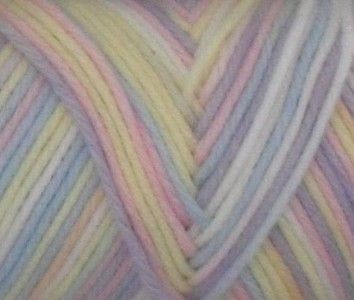 CARON SIMPLY SOFT MILL END YARN BABY BRIGHTS OMBRE 1 Lb  
