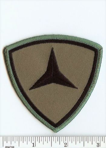 USMC 3rd Marine Division PATCH Subdued OD  3d MarDiv   