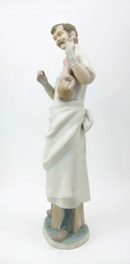 Lladro Obstetrician (01014763) Spanish Porcelain Figurine large 