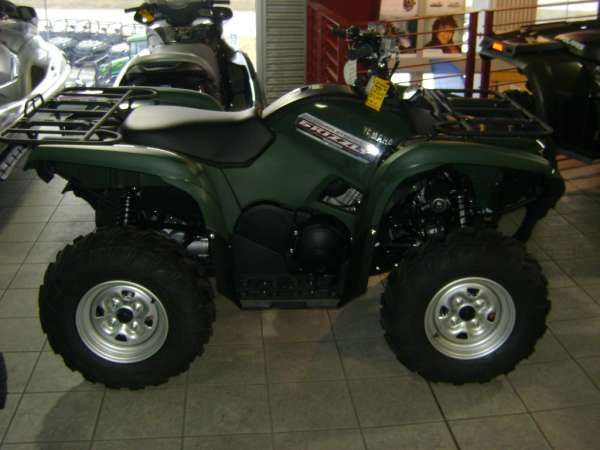 grizzly 700 fi auto 4x4 vin ye 100105 color green