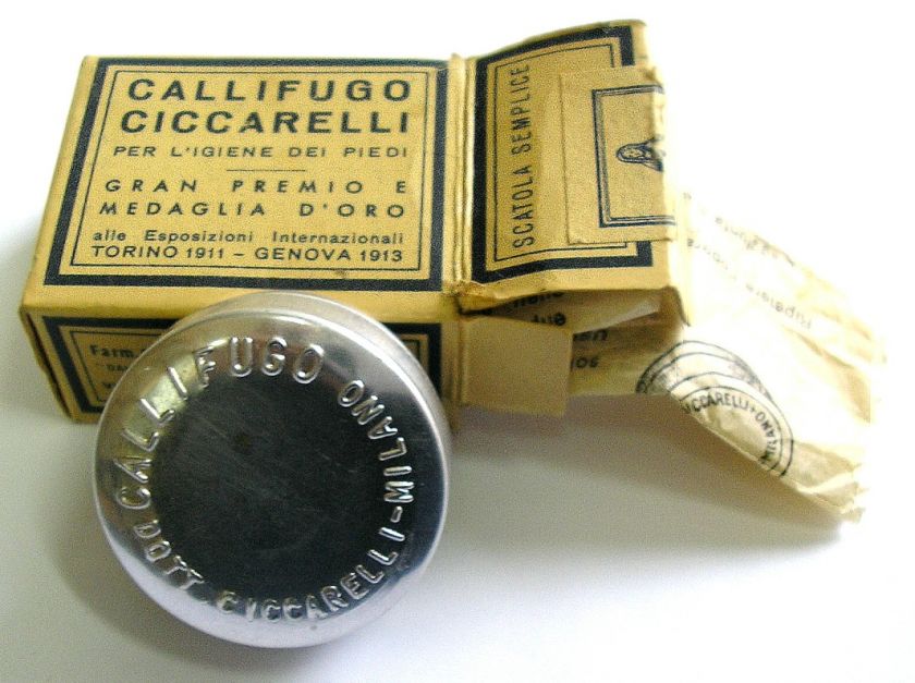 CALLIFUGO CICCARELLI ALUMINUM TIN ORIGINAL BOX c1940 50  