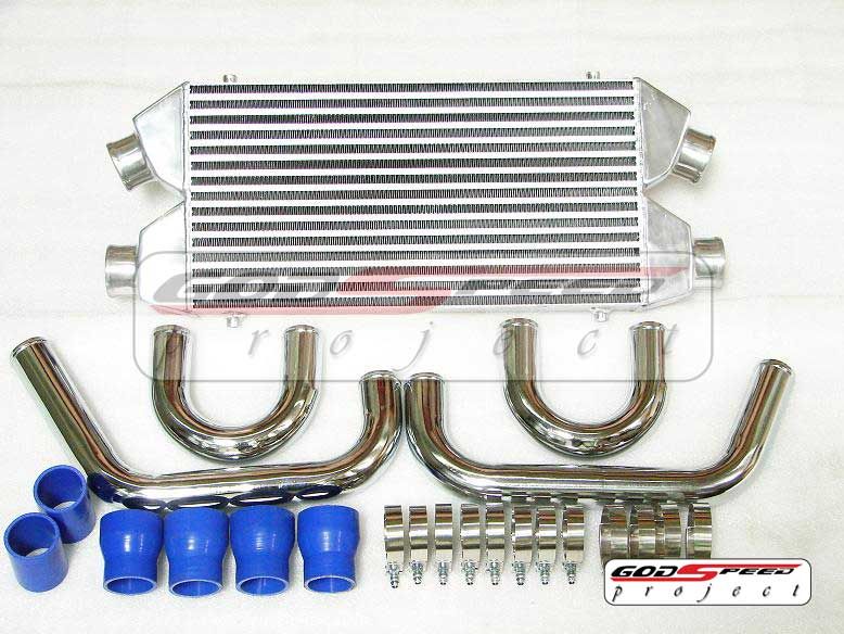 GODSPEED GSP 90 96 300ZX Z32 TT FRONT MOUNT INTERCOOLER KIT FMIC BOLT 