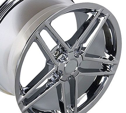 18 Rim Fits Corvette C6 Z06 Wheel Chrome 18 x 9.5  