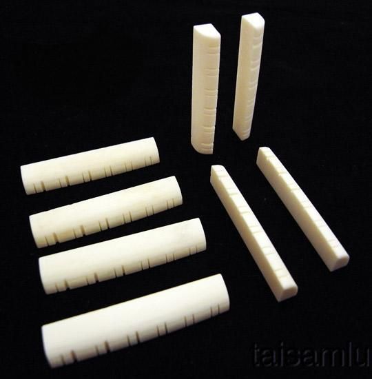 12 string Acoustic Guitar Bone Nut Slotted 8p DJ  15  