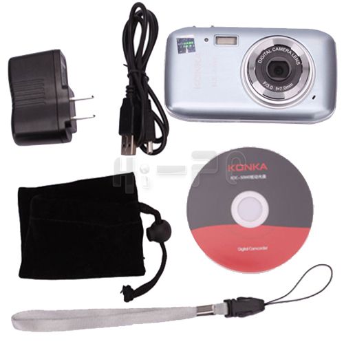 KONKA SPEED BLUE 12.0 MP DIGITAL CAMERA ANTI SHAKE NEW  