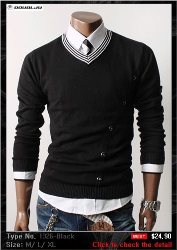 DOUBLJU Mens Casual Best Knit Sweaters Collection  