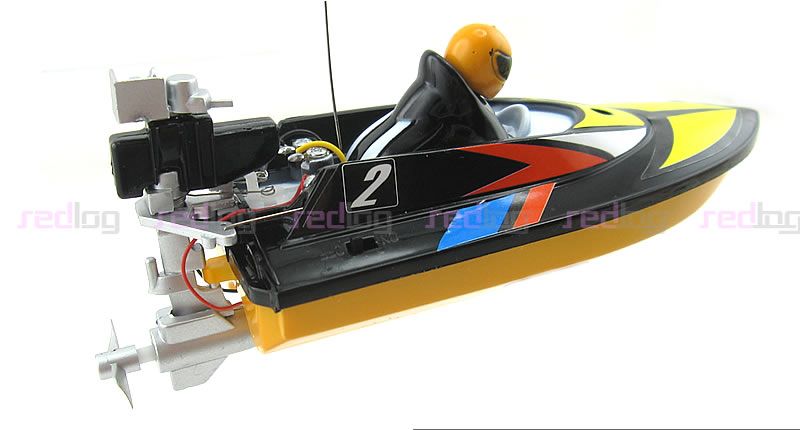 14cm Radio Remote Control RC Mini Racing Speed Boat  