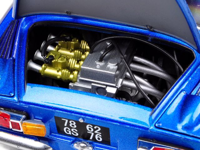 RENAULT ALPINE A110 1600S #22 1971 RALLY MONTE CARLO 1/18 BY KYOSHO 