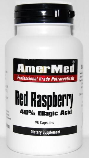 1x RED RASPBERRY SEED EXTRACT 500mg 40% Ellagic Acid  