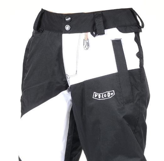   KING INSULATED SKI PANT GLAM TECH BLACK WHITE WOMENS S NEW 2012  