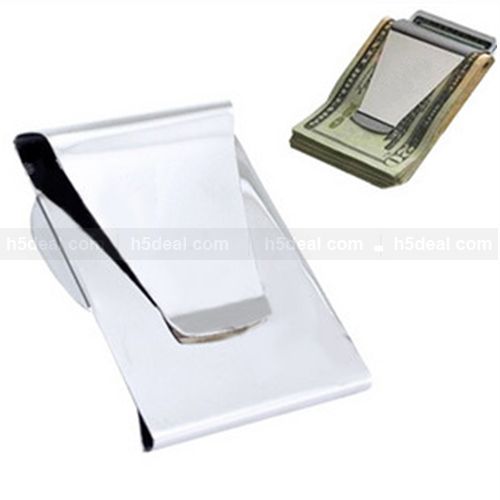 Slim Double Sided Money Clip Credit Card Holder Wallet  