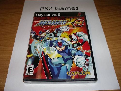 Megaman X8 Mega Man Playstation 2 PS2 Sealed Brand New  