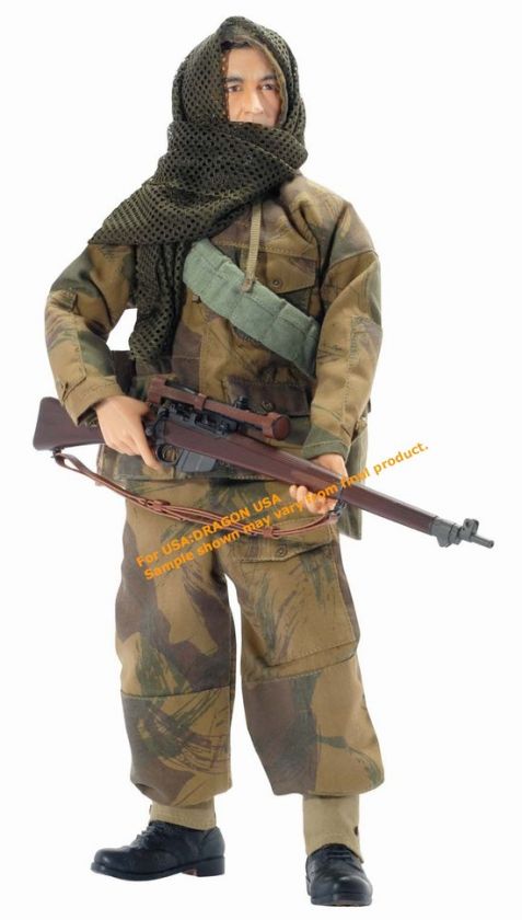 Dragon WWII 1/6 British Commando Sniper 12 Wes Worthy  