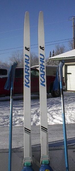 Cross Country 79 Skis SNS 205 cm KARHU +Poles + Boots Size 12  