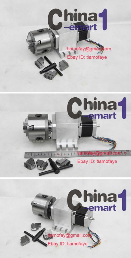 CNC Router Rotational Axis, the 4th Axis, A axis for the engraving 