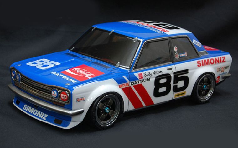 10 RC CAR GENETIC BRE DATSUN 510 BLUEBIRD BRE #85  