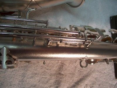 Transitional silver Conn Chu Berry Alto Sax saxophone, vintage, gold 