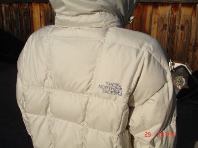 The North Face Womens TRANSIT JACKET white/ivory Size medium  