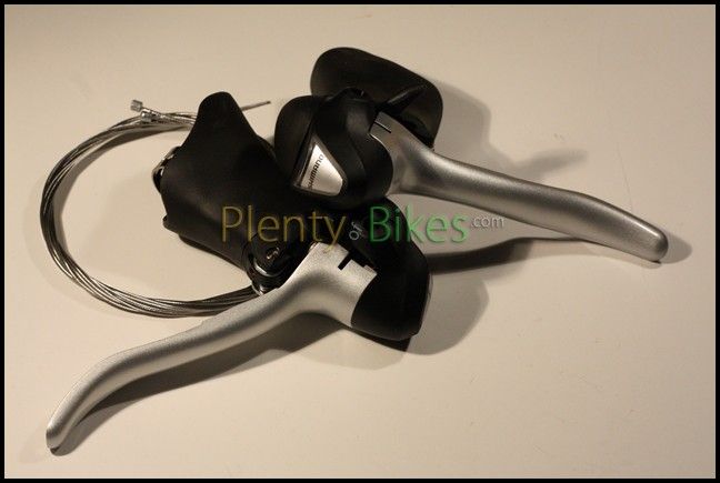 Shimano FD 2300/2303 Triple 3x8 Dual STI Shifter Shifters Brakes 