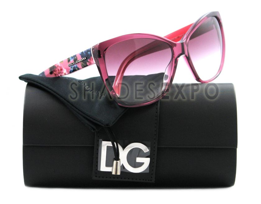 NEW DOLCE&GABBANA D&G DG Sunglasses DG 4111M PINK 1932/8H DG4111M AUTH 