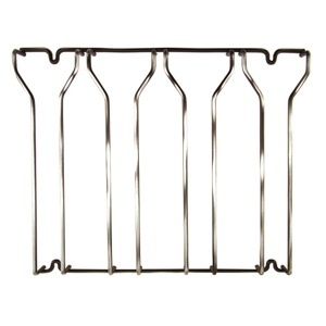 Pewter 4 Channel Glass Rack   Hanging Wine Stemware  