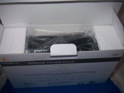 iWave audio station portable speaker dock 4 ipod FM  