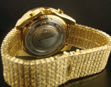 JOE RODEO JOJO 7 ROW CUSTOM BAND DIAMOND WATCH 9.25 CT  