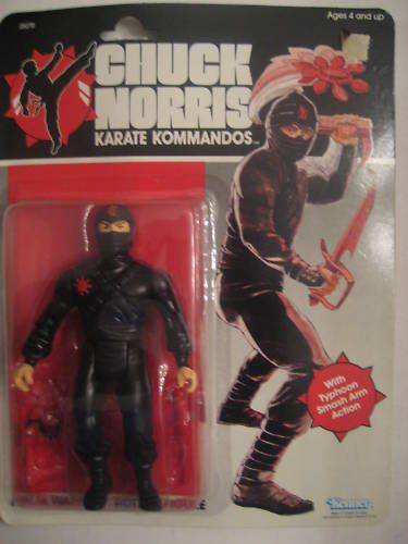 CHUCK NORRIS KARATE KOMMANDOS FIGURE NINJA WARRIOR  