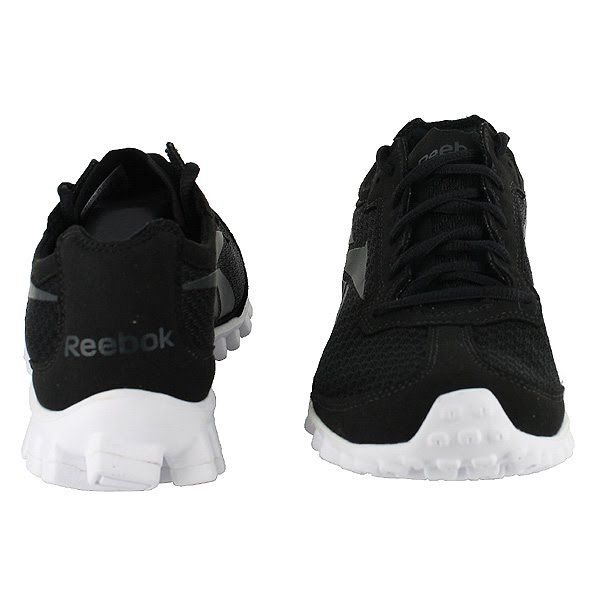 REEBOK REALFLEX RUN MESH BLACK WOMENS US SIZE 8.5  