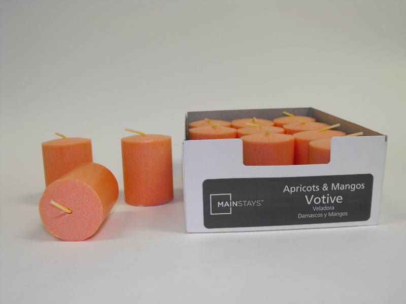 72 Votives Peach  12hr CANDLE LITE ( US )  