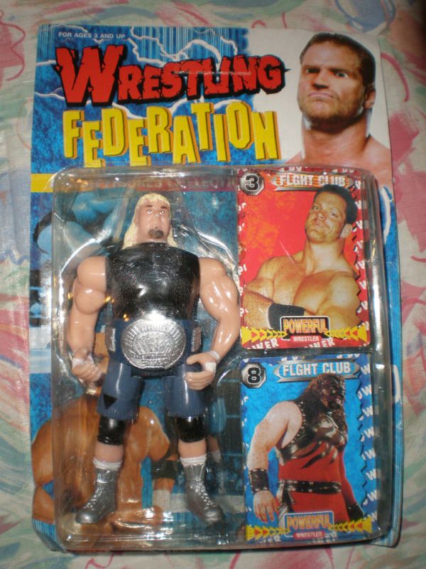 WWF FIGURE WRESTLING MOC ULTRA RARE ITEM 8 INCHES  