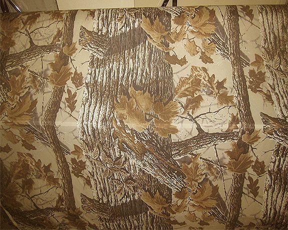 New Realtree Hardwood Camouflage Nylon Fabric  