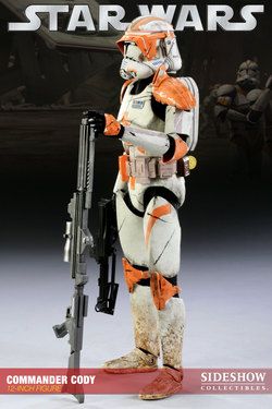 Star Wars Sideshow Commander Cody 12 Trooper Figure  