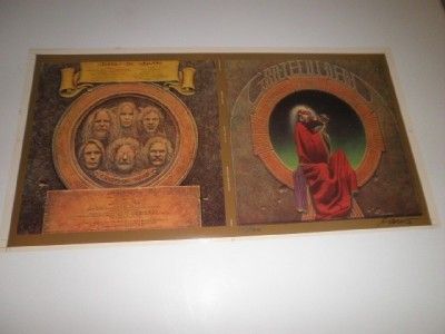 Grateful Dead BLUES FOR ALLAH Album Proof Poster Lim Ed SIGNED by Phil 