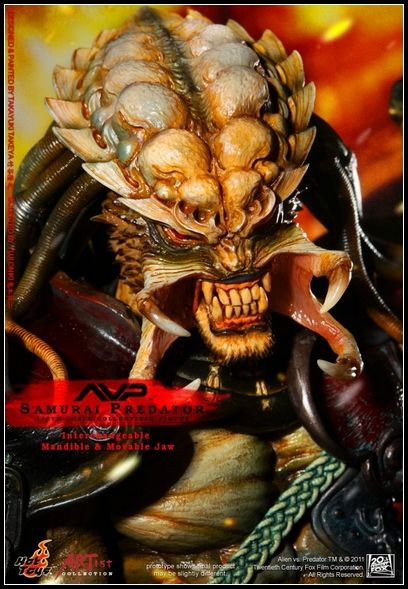 Hot Toys 1/6 AC01   Alien vs. Predator Samurai Predator  