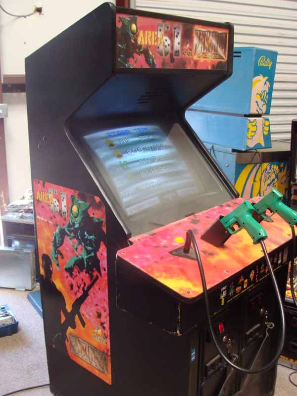 Area 51/Max Force Combo 25 Video Arcade Game, Atlanta  