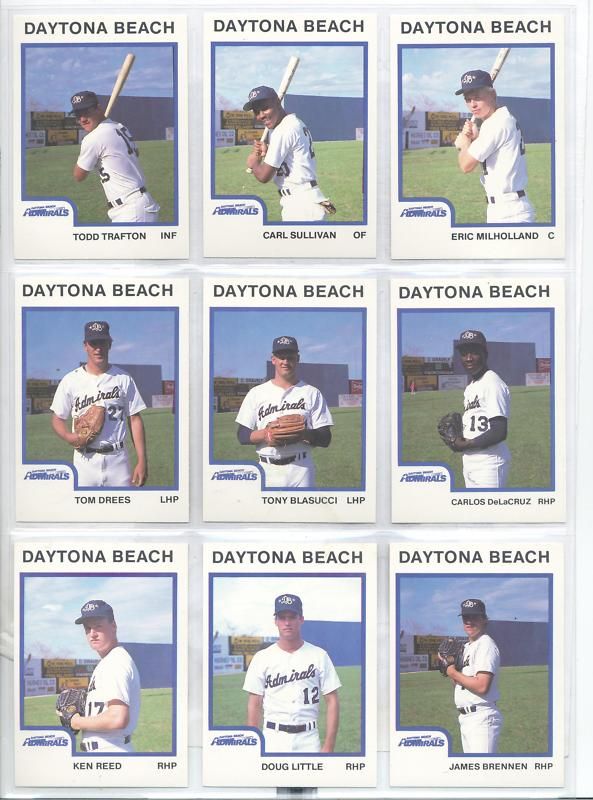 1987 Daytona Beach Admirals Todd Trafton Elk Grove CA  