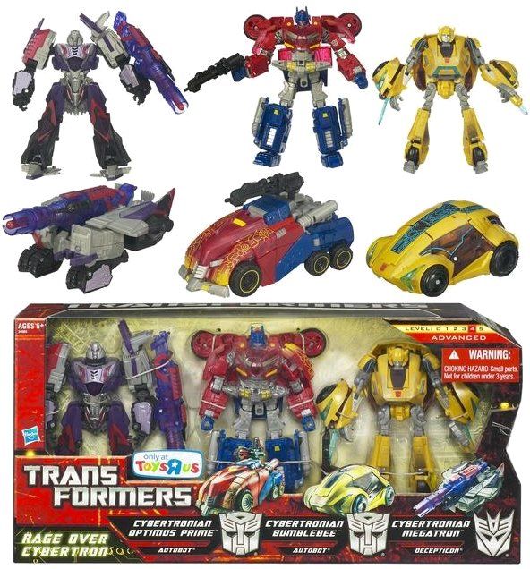 TRANSFORMERS GENERATION WAR FOR CYBERTRON OPTIMUS PRIME BUMBELBEE 