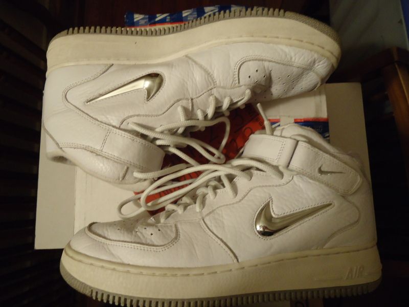 Nike AIR FORCE 1 MID SJ Retro 1998 Jewel 10.5 98 i one rare vtg og 