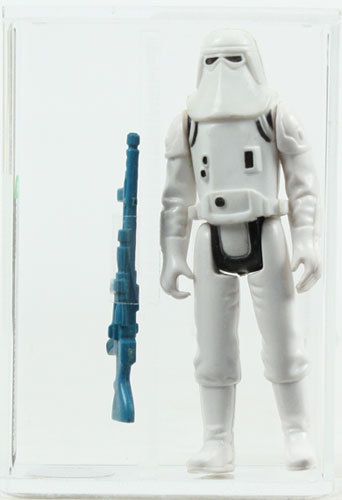   Loose Glasslite Hoth Stormtrooper AFA 85 #17262891   Actual Photo