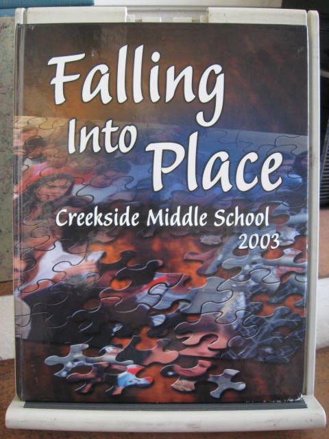 2003 Creekside Middle School Yearbook Castro Valley, CA  