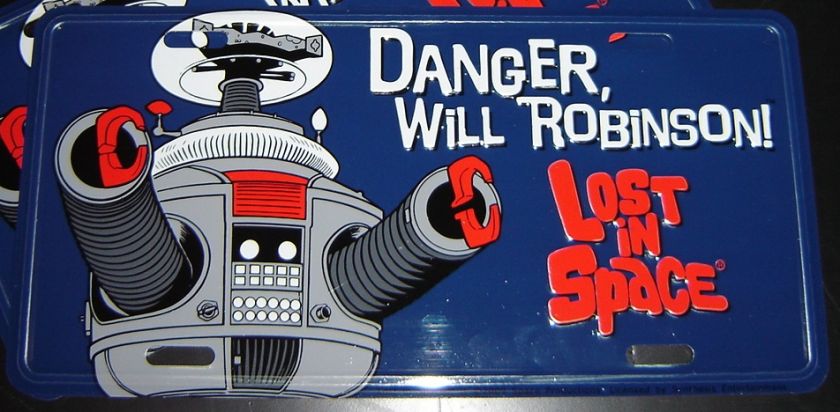   ROBOT License Plate Car Tag Novelty NEW Irwin Allen Jupiter 2  